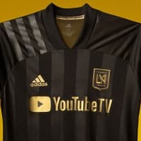 ロサンゼルスFC、胸に「YouTube TV」の2020新ユニフォームを発表! 画像