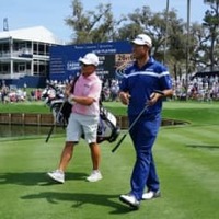 キャディのために歩測も… 松山英樹は第5のメジャーでリラックス調整 画像