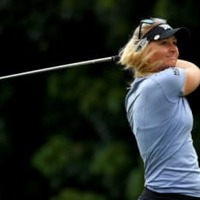 コロナ禍の米女子ゴルフ メジャー2勝のノルドクビストが3部ツアーで優勝 画像